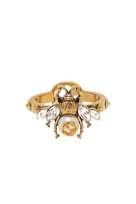 gucci bumblebee ring|gucci loafer with bee.